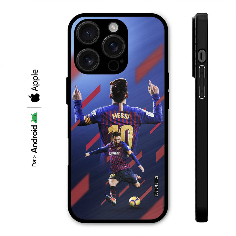 Playing Messi Case – Premium PrintShield Mobile Cover