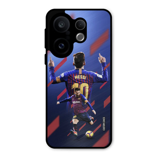Playing Messi Vivo X200 FE Mobile Back Cover - Sports PrintShield Case