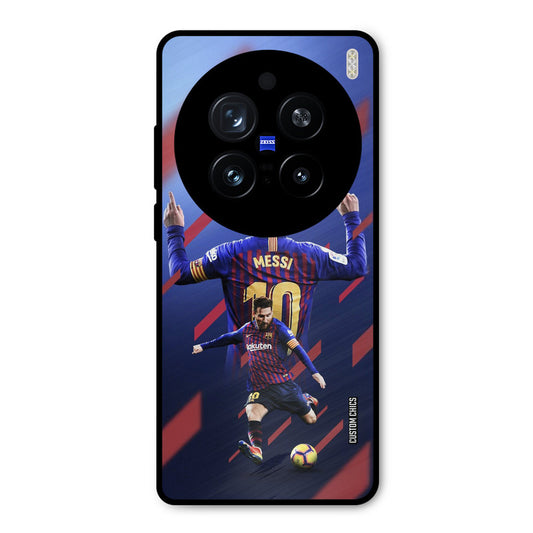 Playing Messi Vivo X200 Pro Mobile Back Cover - Sports PrintShield Case