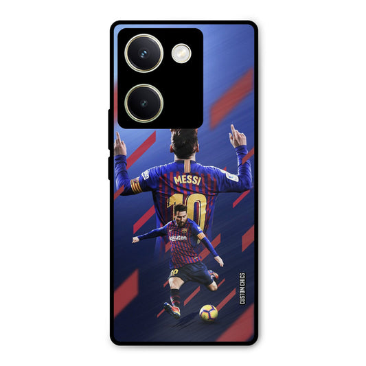 Playing Messi Vivo Y200 Pro Mobile Back Cover - Sports PrintShield Case