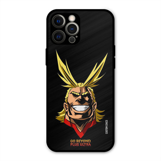 Plus Ultra iPhone 12 Pro Max Mobile Back Cover - Anime PrintShield Case
