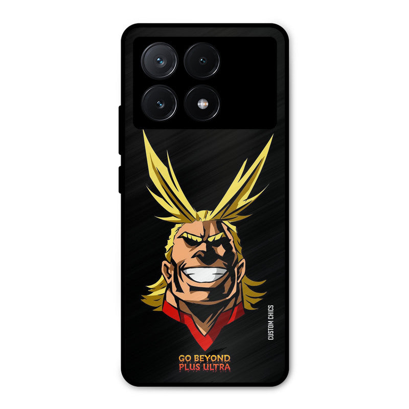 Plus Ultra Poco X6 Pro Mobile Back Cover - Anime PrintShield Case