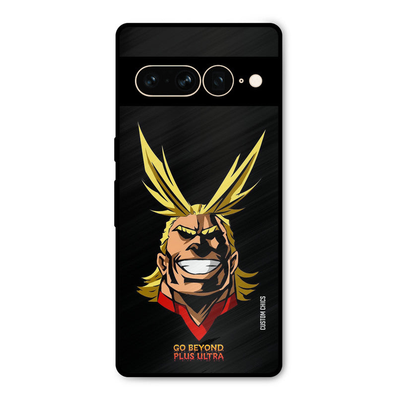 Plus Ultra Google Pixel 7 Pro Mobile Back Cover - Anime PrintShield Case