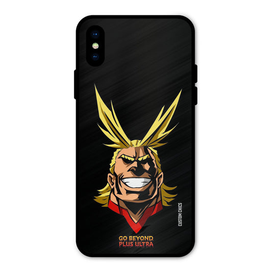 Plus Ultra iPhone X Mobile Back Cover - Anime PrintShield Case