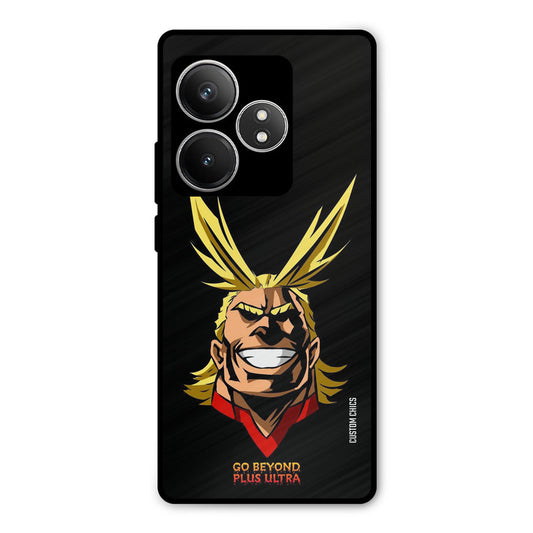Plus Ultra Realme GT 6T Mobile Back Cover - Anime PrintShield Case