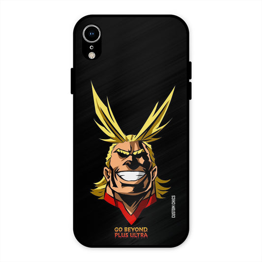 Plus Ultra iPhone XR Mobile Back Cover - Anime PrintShield Case