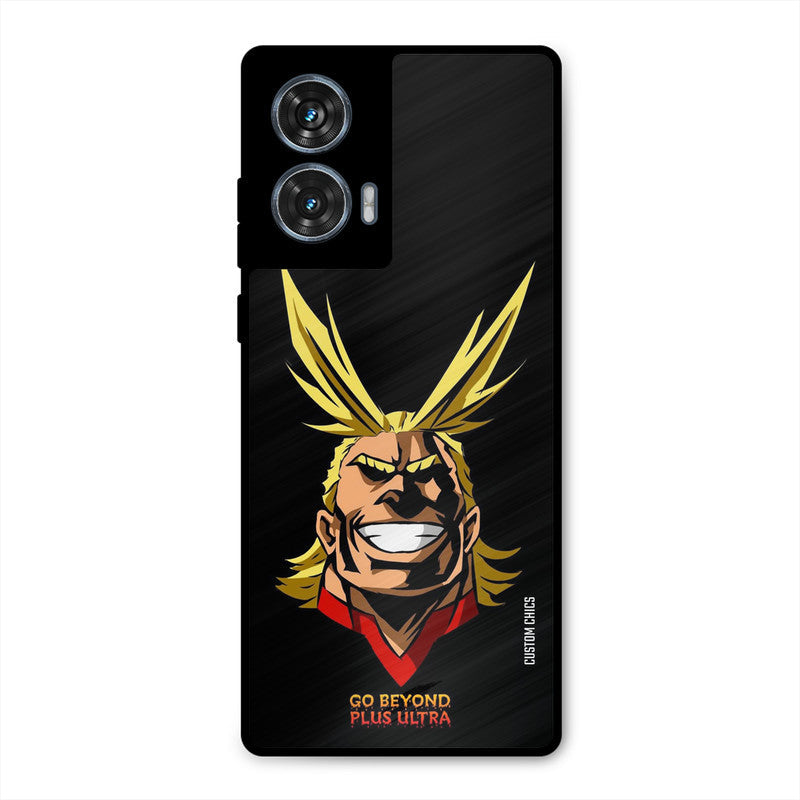 Plus Ultra Moto G96 Mobile Back Cover - Anime PrintShield Case