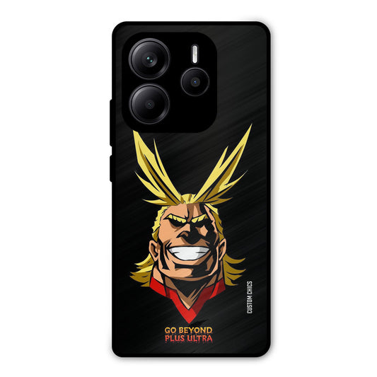 Plus Ultra Redmi Note 14 Mobile Back Cover - Anime PrintShield Case