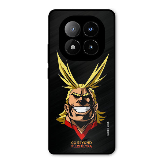 Plus Ultra Redmi Note 14 Pro Plus 5G Mobile Back Cover - Anime PrintShield Case