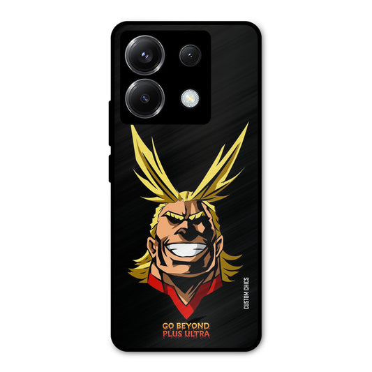 Plus Ultra Poco X6 Mobile Back Cover - Anime PrintShield Case