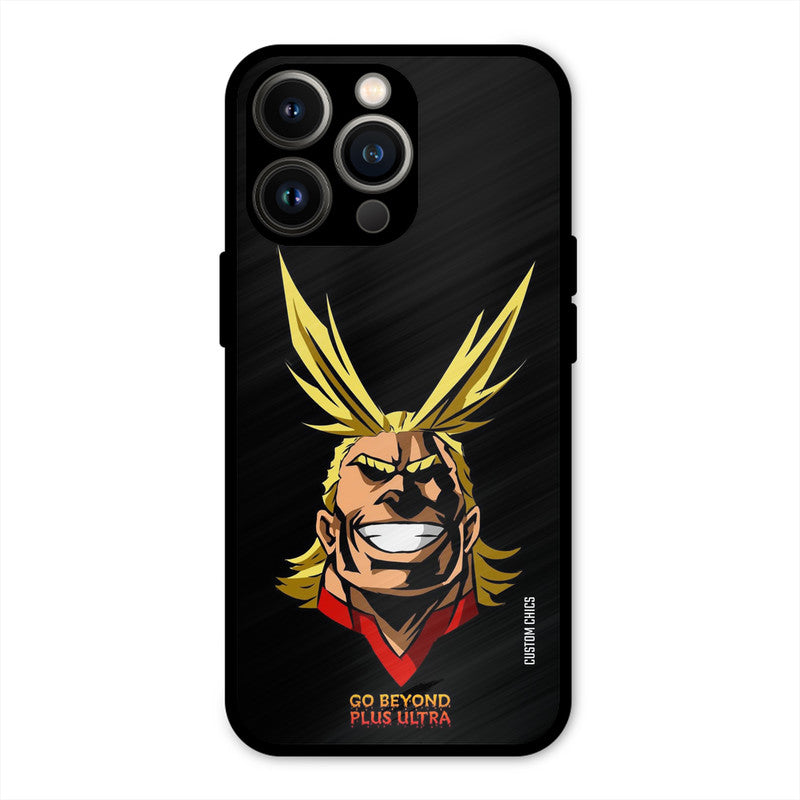 Plus Ultra iPhone 13 Pro Mobile Back Cover - Anime PrintShield Case
