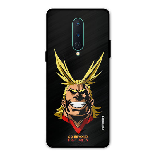 Plus Ultra Oneplus 8 Mobile Back Cover - Anime PrintShield Case