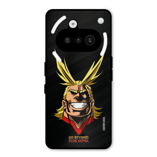 Plus Ultra Nothing Phone 3A Mobile Back Cover - Anime PrintShield Case