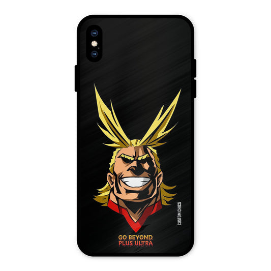 Plus Ultra iPhone XS Max Mobile Back Cover - Anime PrintShield Case