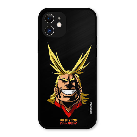 Plus Ultra iPhone 12 Mobile Back Cover - Anime PrintShield Case