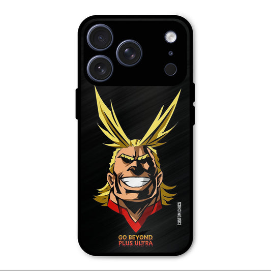 Plus Ultra iPhone 17 Pro Max Mobile Back Cover - Anime PrintShield Case
