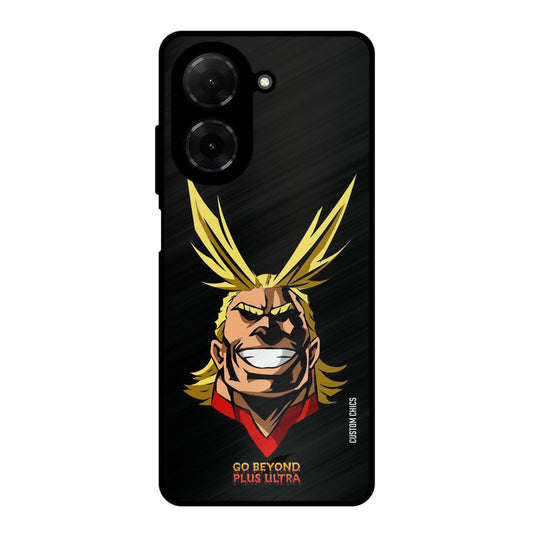 Plus Ultra Poco C71 Mobile Back Cover - Anime PrintShield Case