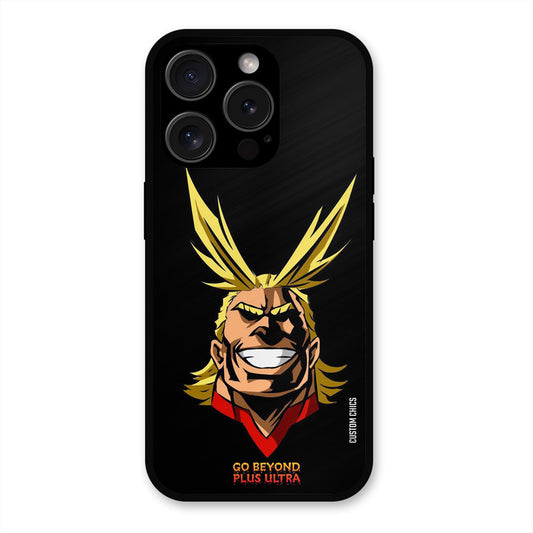 Plus Ultra iPhone 15 Pro Mobile Back Cover - Anime PrintShield Case