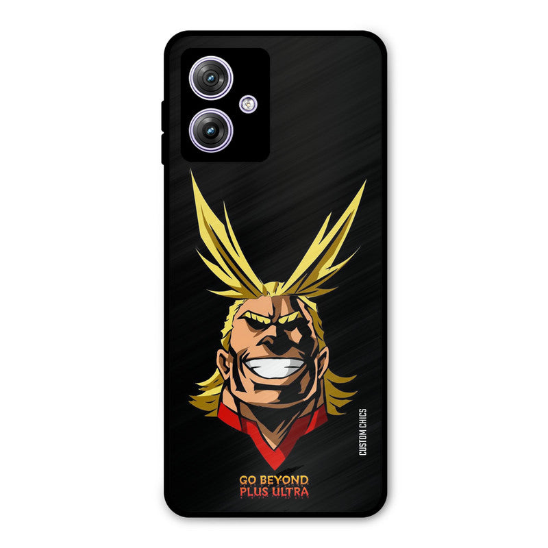 Plus Ultra Moto G54 Mobile Back Cover - Anime PrintShield Case