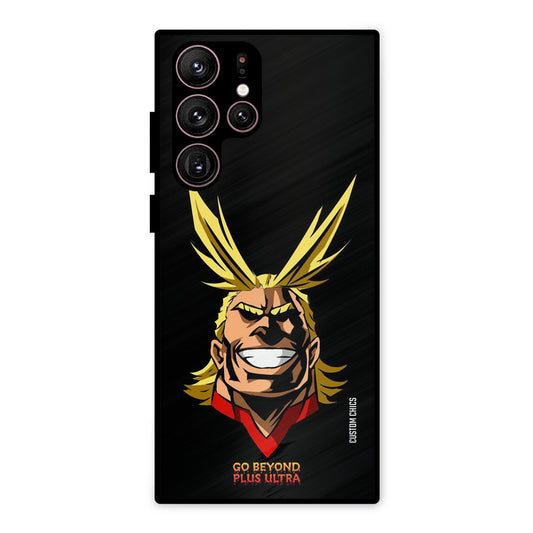 Plus Ultra Samsung Galaxy S22 Ultra Mobile Back Cover - Anime PrintShield Case