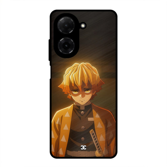 Thunderboy Zenitsu Poco C71 Mobile Back Cover - Anime PrintShield Case