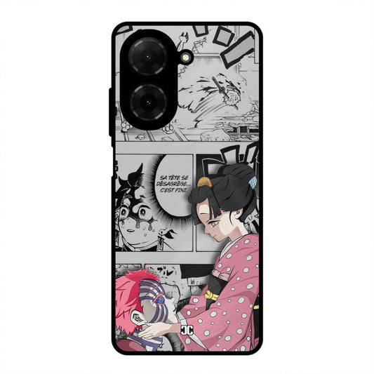 Akaza Love Poco C71 Mobile Back Cover - Anime PrintShield Case
