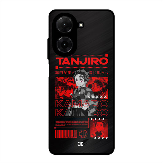 Tanjiro Kamado Poco C71 Mobile Back Cover - Anime PrintShield Case
