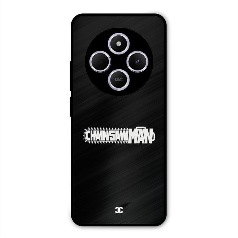 Chainsaw Logo Poco C75 Mobile Back Cover - Anime PrintShield Case