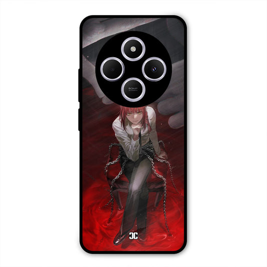 Makima Chains Poco C75 Mobile Back Cover - Anime PrintShield Case