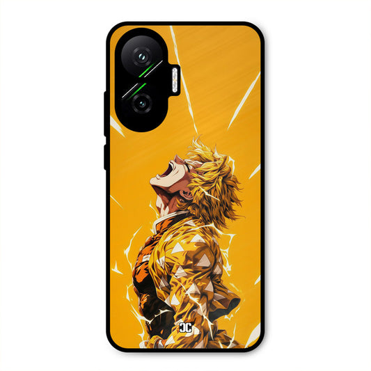 Shouting Zenitsu Poco F7 5G Mobile Back Cover - Anime PrintShield Case