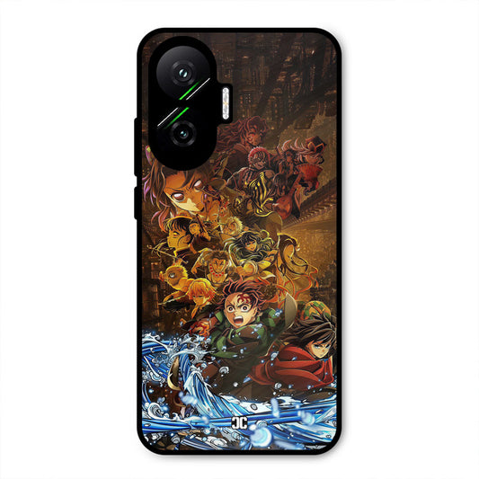 Demon Slayers Poco F7 5G Mobile Back Cover - Anime PrintShield Case