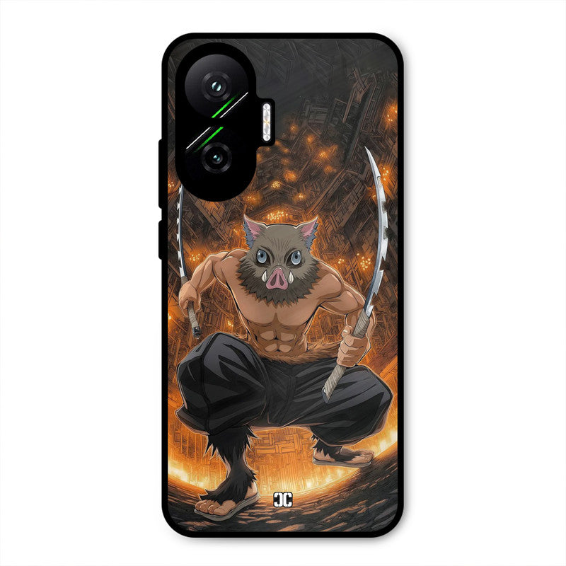 Inosuke Rage Poco F7 5G Mobile Back Cover - Anime PrintShield Case