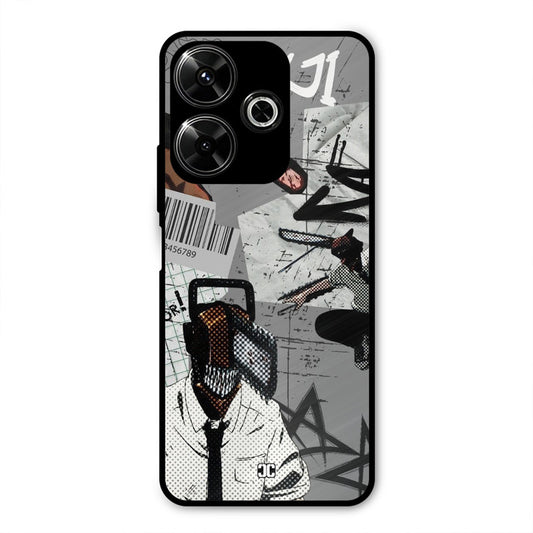Denji Rage Poco M6 Plus 5G Mobile Back Cover - Anime PrintShield Case