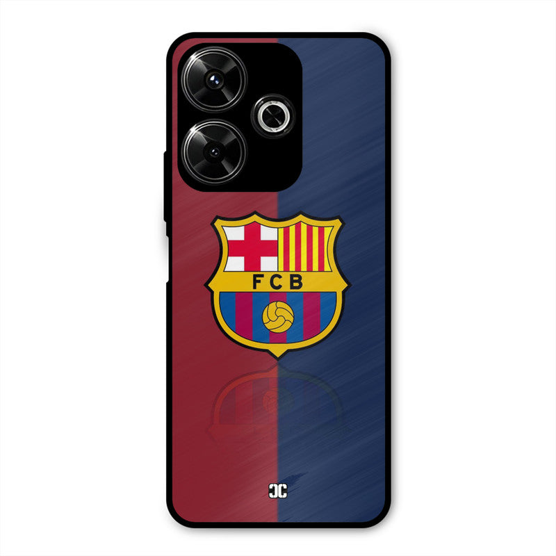 Barcelona Logo Poco M6 Plus 5G Mobile Back Cover - Sports PrintShield Case