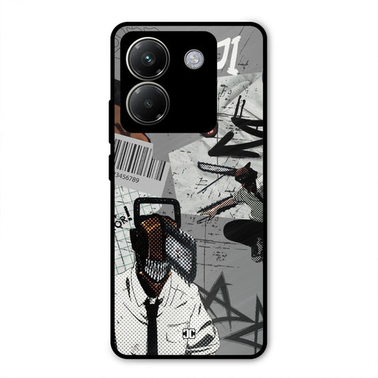 Denji Rage Poco M7 Pro Mobile Back Cover - Anime PrintShield Case