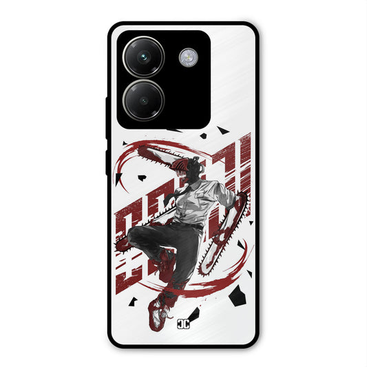 Chainsawman Typo Poco M7 Pro Mobile Back Cover - Anime PrintShield Case