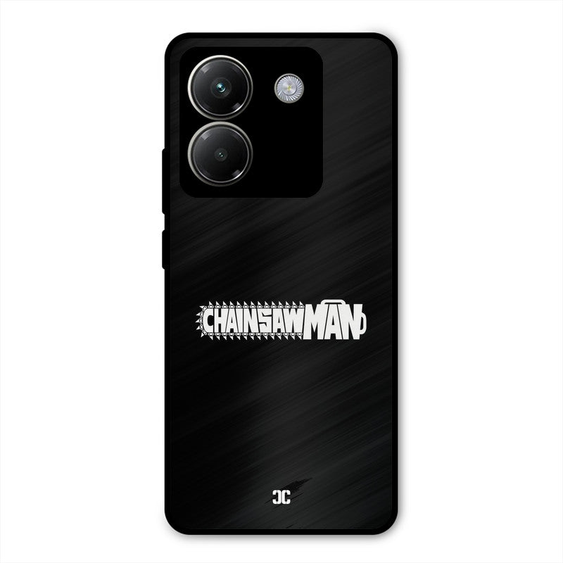Chainsaw Logo Poco M7 Pro Mobile Back Cover - Anime PrintShield Case