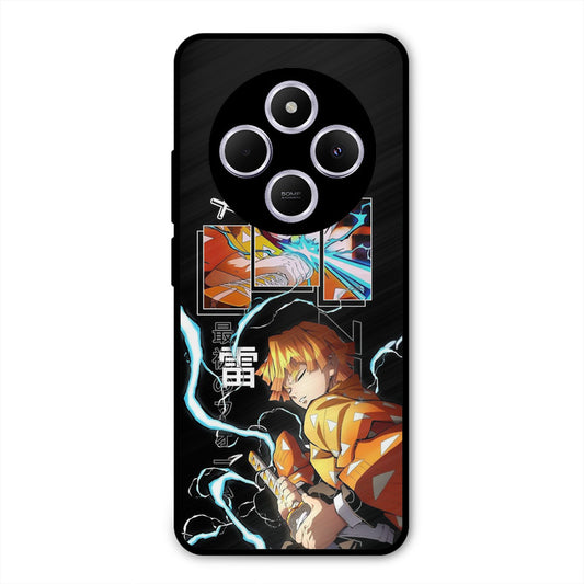 Aggressive Zenitsu Poco M7 Mobile Back Cover - Anime PrintShield Case