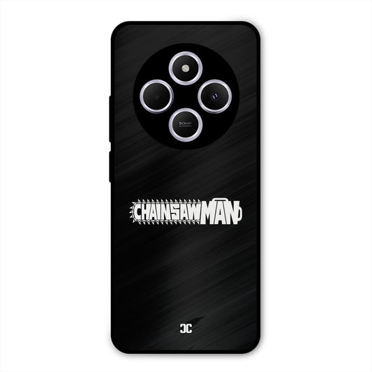 Chainsaw Logo Poco M7 Mobile Back Cover - Anime PrintShield Case