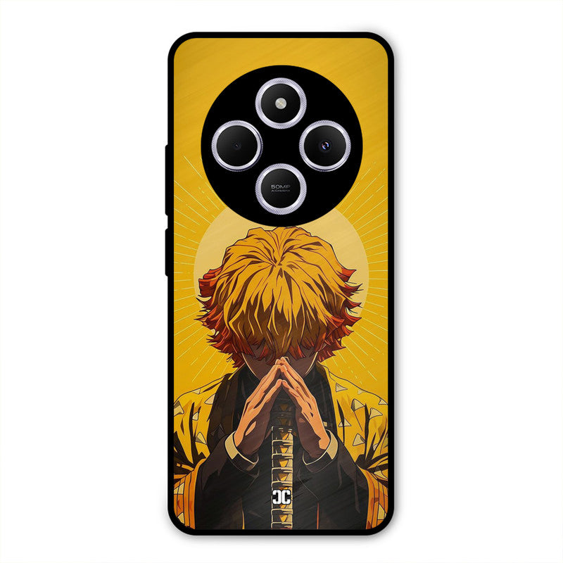 Calm Zenitsu Poco M7 Mobile Back Cover - Anime PrintShield Case