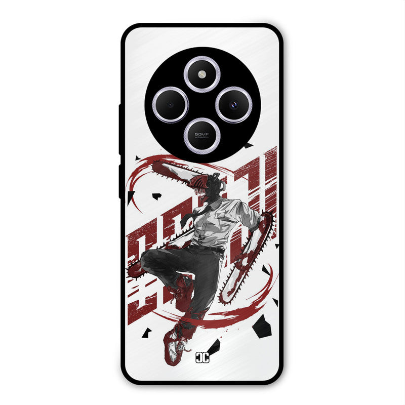 Chainsawman Typo Poco M7 Mobile Back Cover - Anime PrintShield Case