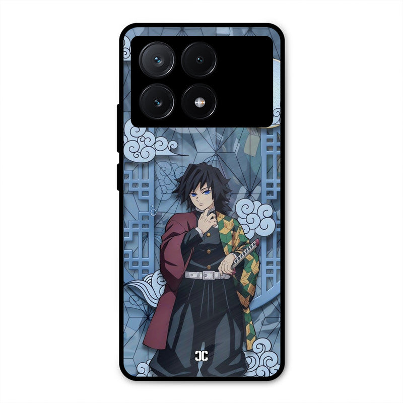 Giyu Tomioka Poco X6 Pro Mobile Back Cover - Anime PrintShield Case