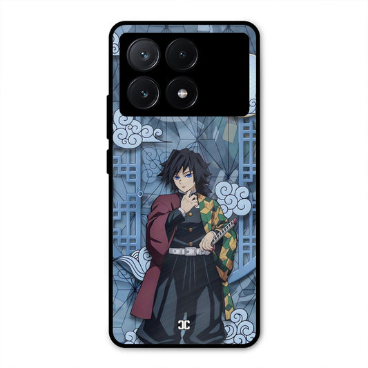 Giyu Tomioka Poco X6 Pro Mobile Back Cover - Anime PrintShield Case