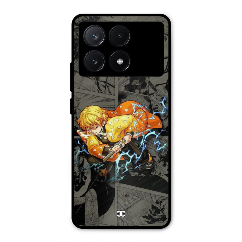 Zenitsu Manga Poco X6 Pro Mobile Back Cover - Anime PrintShield Case