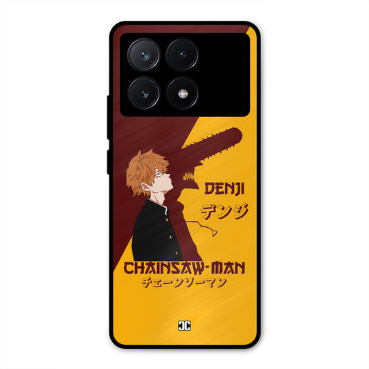 Denji Shadow Poco X6 Pro Mobile Back Cover - Anime PrintShield Case