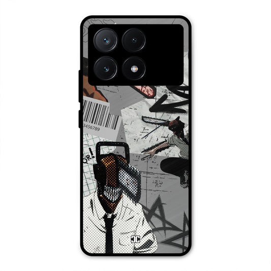 Denji Rage Poco X6 Pro Mobile Back Cover - Anime PrintShield Case