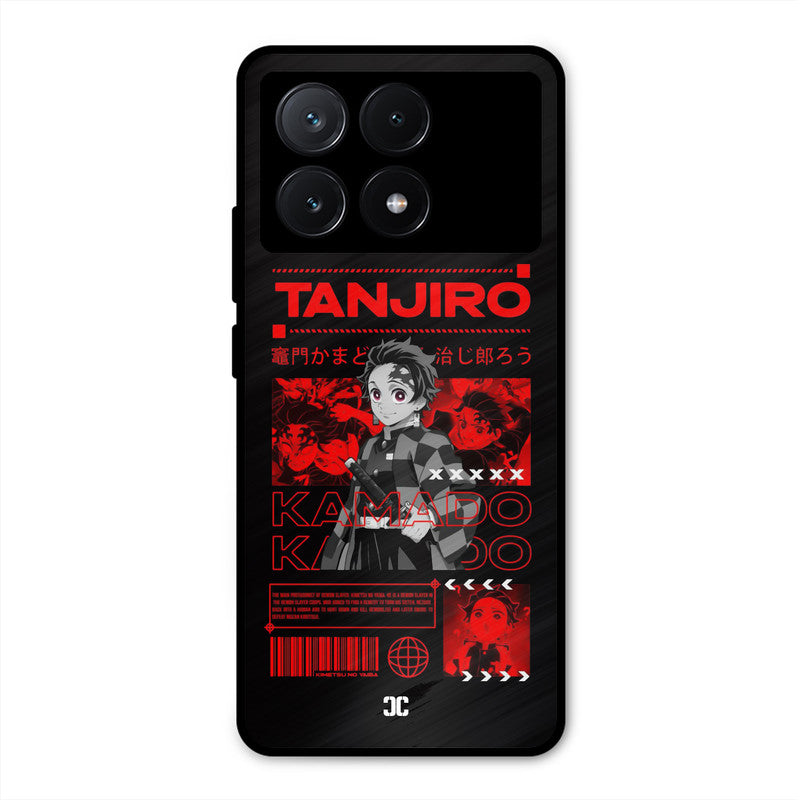 Tanjiro Kamado Poco X6 Pro Mobile Back Cover - Anime PrintShield Case