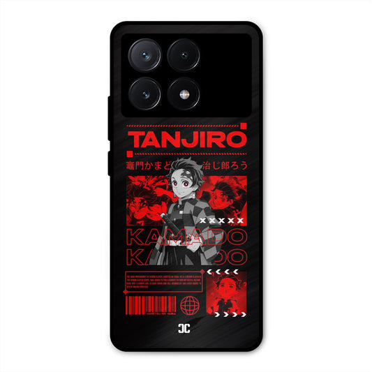 Tanjiro Kamado Poco X6 Pro Mobile Back Cover - Anime PrintShield Case