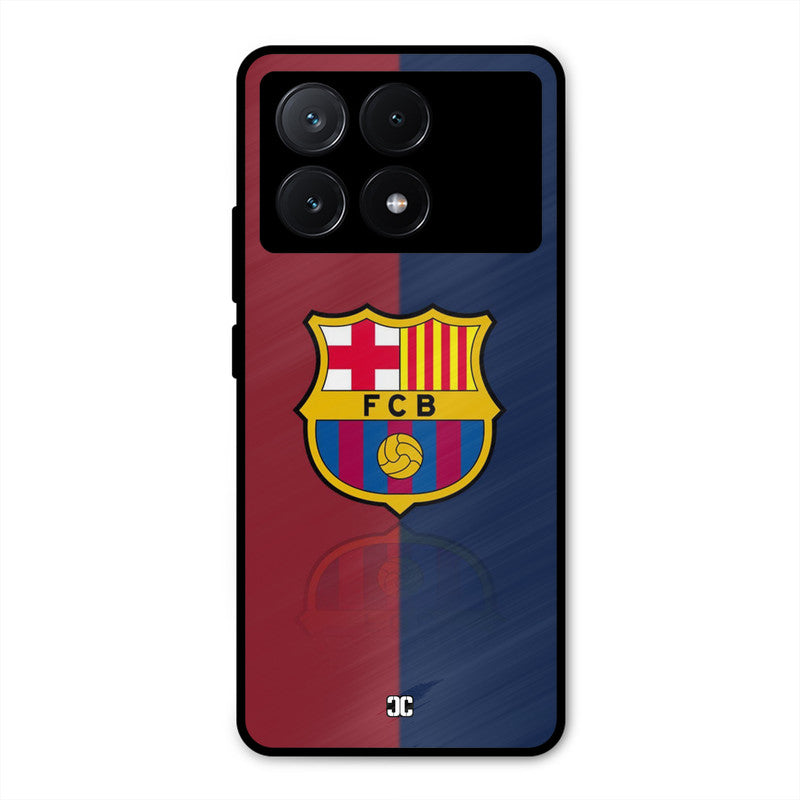 Barcelona Logo Poco X6 Pro Mobile Back Cover - Sports PrintShield Case