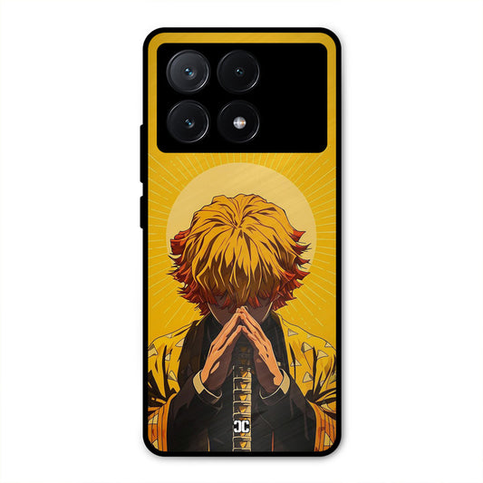 Calm Zenitsu Poco X6 Pro Mobile Back Cover - Anime PrintShield Case